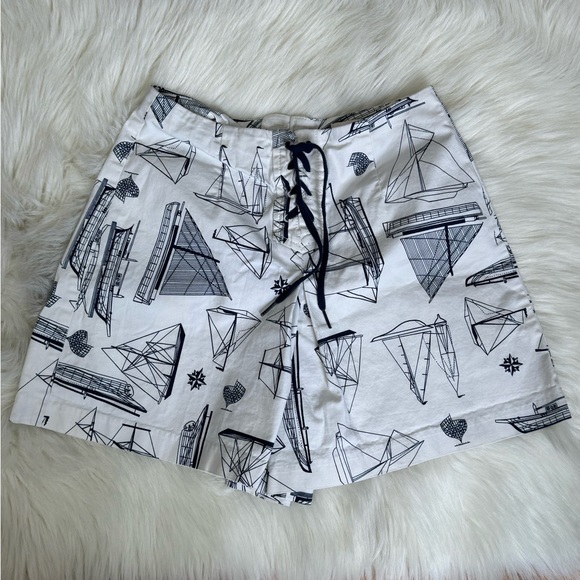 Tory Burch Nautical Adrift Sailboat sprint Skort - Picture 3 of 5